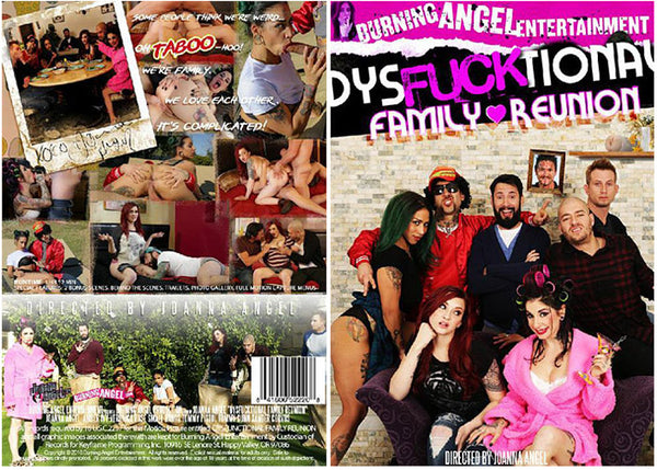 Dysfucktional Family Reunion Burning Angel - Alt Sex Reprinted DVD in Sleeve