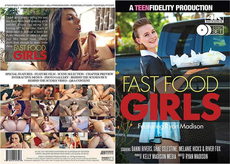 Fast Food Girls (2 Disc Set) Porn Fidelity - Feature Sealed DVD Direct from the Manufacturer