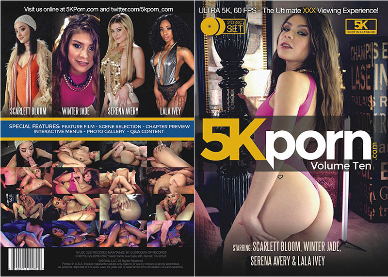 5K Porn 10 (2 Disc Set) Porn Fidelity - Feature Sealed DVD Direct from the Manufacturer