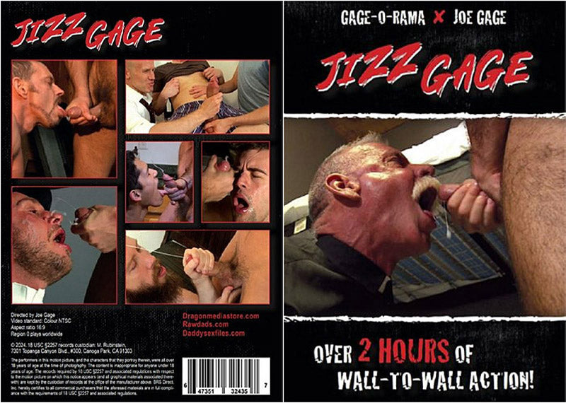 Jizz Gage 1 Gage O Rama - Sealed DVD Active