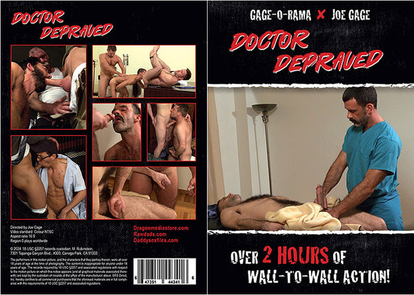 Doctor Depraved Dragon Media - Gay Factory Sealed DVD