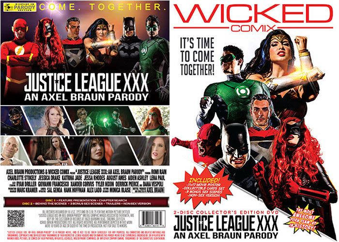 Justice League XXX (2 Disc Set) Wicked - Blockbuster Factory Sealed DVD - Active