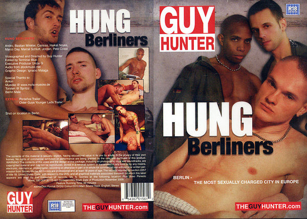 HUNG Berliners Guy Hunter - Gay Factorty Sealed DVD
