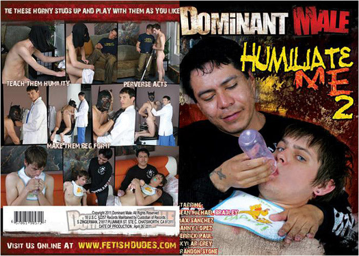 Humiliate Me 2 Magnus - Gay Sealed DVD - Active