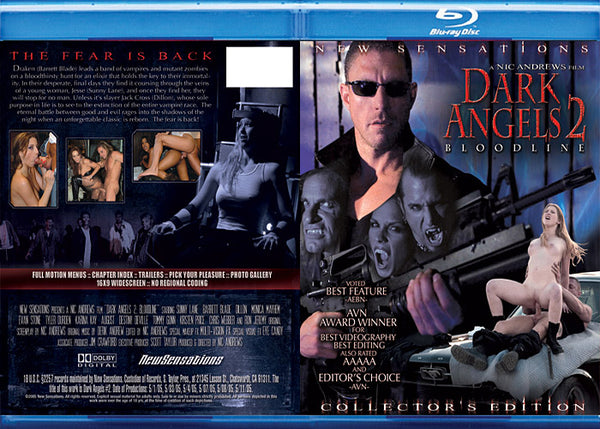 Dark Angels 2 (Blu-Ray) Digital Sin Blu-Ray Factory Sealed DVD