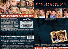 Friends: A XXX Parody (2 Disc Set) New Sensations - Parody Sealed DVD - Active