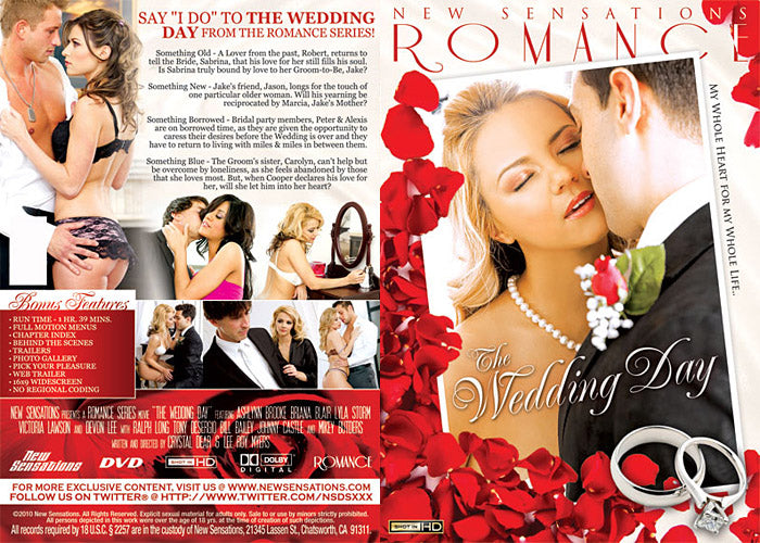 The Wedding Day New Sensations - Romance Sealed DVD - Active (Means Still in Stock from the Studio)