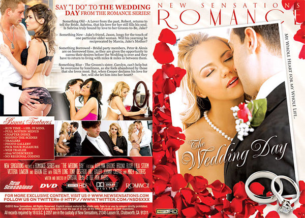 The Wedding Day New Sensations - Romance Factory Sealed DVD