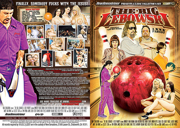 The Big Lebowski: A XXX Parody (2 Disc Set) New Sensations - Parody Factory Sealed DVD