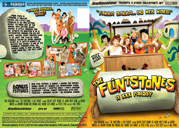 The Flintstones: A XXX Parody New Sensations - Parody Sealed DVD - Active