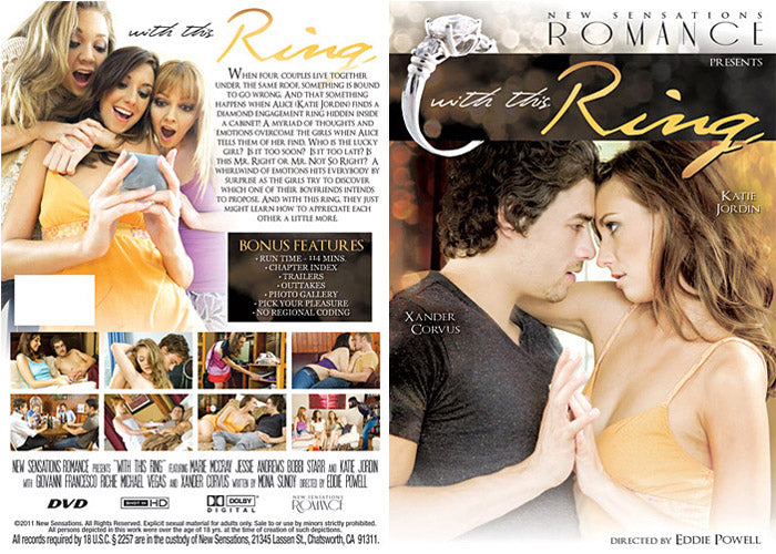 With This Ring New Sensations - Romance Sealed DVD - Active (Means Still in Stock from the Studio)