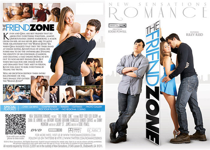 The Friend Zone New Sensations - Romance Sealed DVD - Active (Means Still in Stock from the Studio)