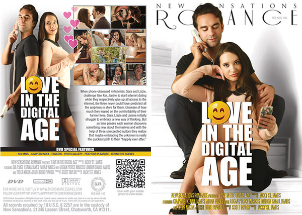 Love In The Digital Age New Sensations - Romance MarchSpecial - Factory Sealed DVD Current