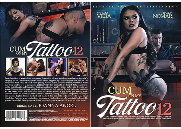 Cum On My Tattoo 12 Burning Angel Factory Sealed DVD - August Special