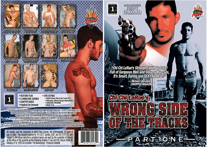 Wrong Side Of The Tracks 1 Rascal - Gay Factory Sealed DVD - Active