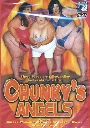 Chunky's Angels Gentlemen - Specialty Reprinted DVD with Plain White or Silve Face, Shipped in White Sleeve