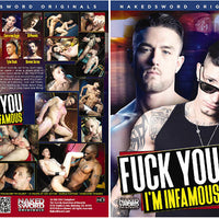 Fuck You I'm Infamous Naked Sword - Gay Factory Sealed DVD - Active