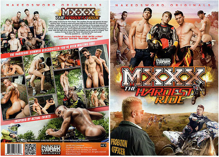 MXXX The Hardest Ride Naked Sword - Gay - Sealed DVD Active