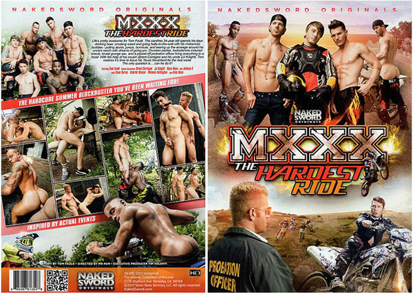 MXXX The Hardest Ride Naked Sword - Gay Factory Sealed DVD
