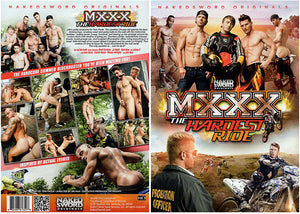 MXXX The Hardest Ride Naked Sword - Gay Factory Sealed DVD - Active