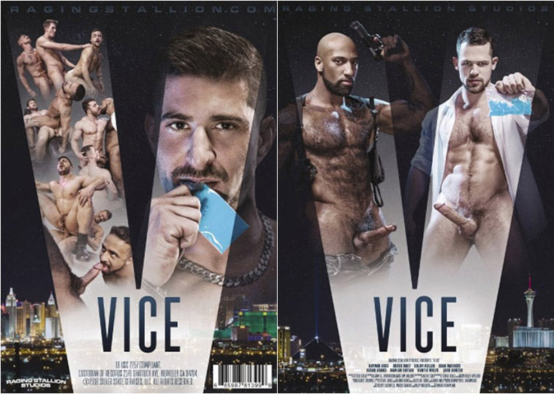 Vice Raging Stallion - Gay Factory Sealed DVD - Active