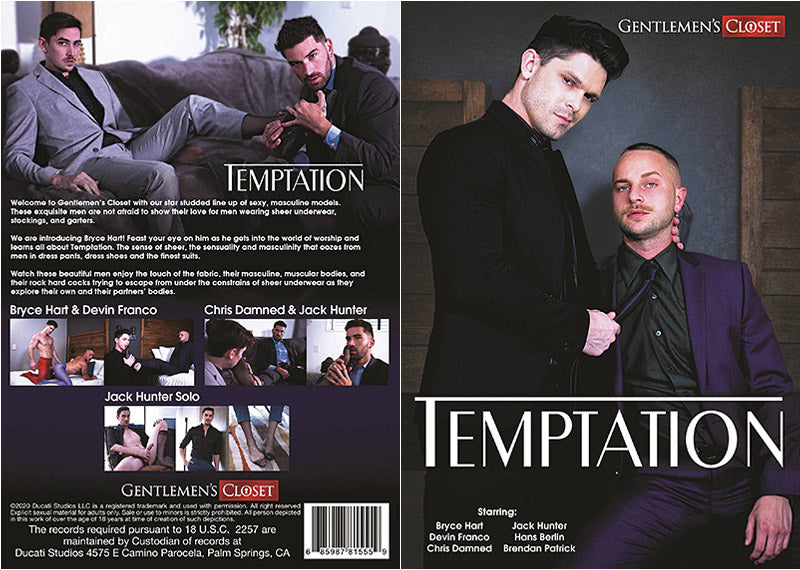 Temptation Falcon Studios Mix - New Sealed DVD Direct from the Manufacturer