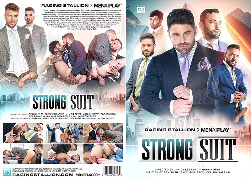 Strong Suit Raging Stallion Sealed DVD - Active (Means Still in Stock from the Studio)