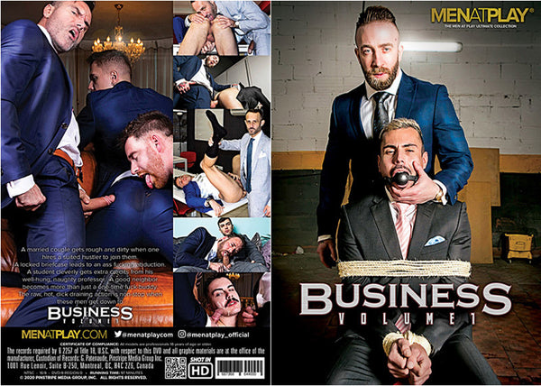 Business 1 MenAtPlay - Gay Factory Sealed DVD - September Special