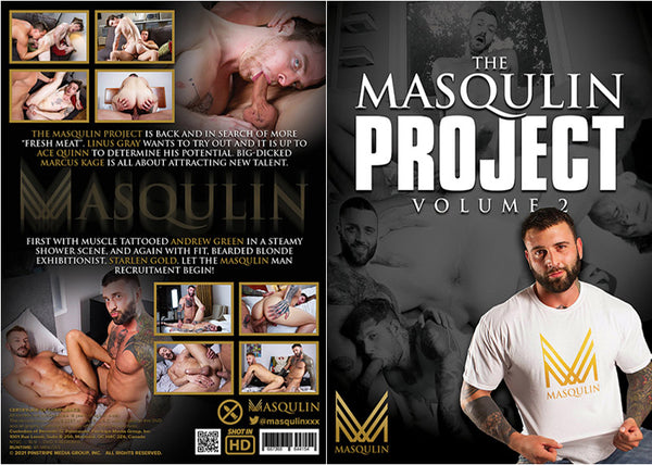 The Masqulin Project 2 Masqulin - Gay Factory Sealed DVD