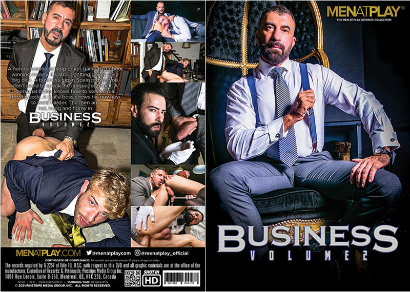 Business 2 MenAtPlay - Gay Factory Sealed DVD - Active