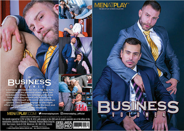 Business 4 MenAtPlay - Gay Factory Sealed DVD