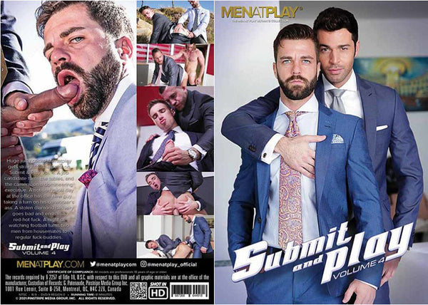 Submit And Play 4 MenAtPlay - Gay Factory Sealed DVD