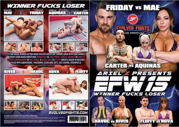 EFW 15 Evolved Fights Factorty Sealed DVD