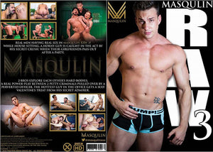 Masqulin Raw 3 Masqulin - Gay Sealed DVD - Active (Means Still in Stock from the Studio)