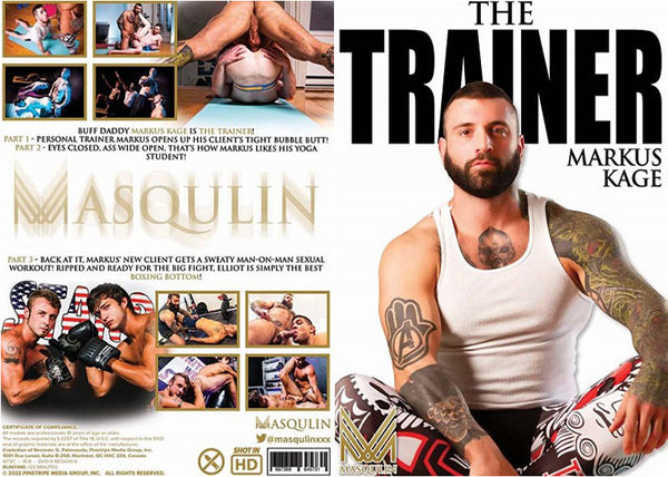 The Trainer Masqulin - Gay Factory Sealed DVD