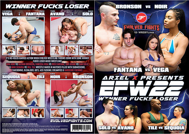 EFW 22 Evolved Fights Factory Sealed DVD - Active