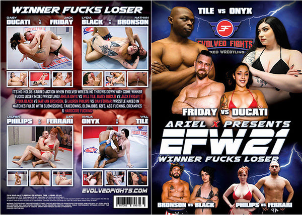 EFW 21 Evolved Fights Factory Sealed DVD - January Special