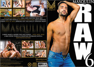 Masqulin Raw 6 Masqulin - Gay Factory Sealed DVD - Active