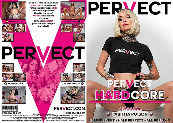 Pervect Hardcore Pervect Factory Sealed DVD