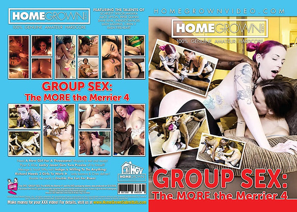 Group Sex: The More The Merrier 4 Homegrown Video Factory Sealed DVD