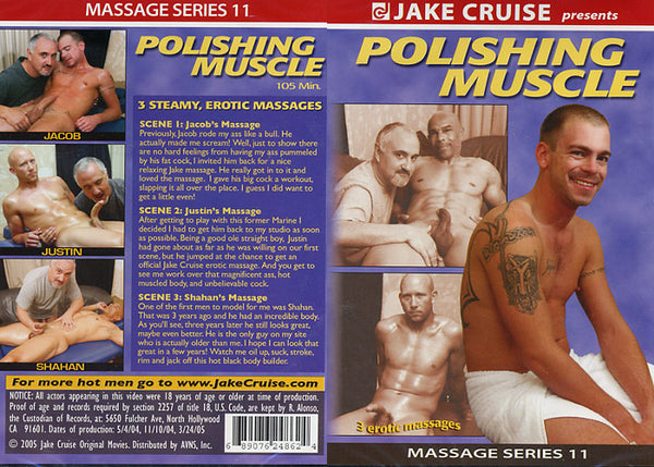 Polishing Muscle Jake Cruise - Gay - Factory Sealed DVD Current