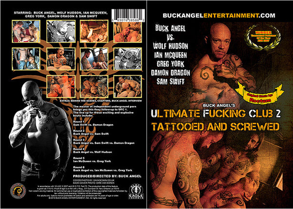 Ultimate Fucking Club 2 Buck Angel Ent Factory Sealed DVD
