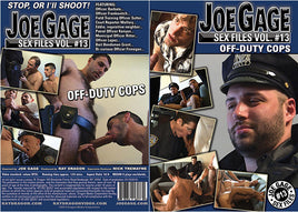 Joe Gage Sex Files 13: OffADuty Cops Dragon Media A Gay Sealed DVD A Active