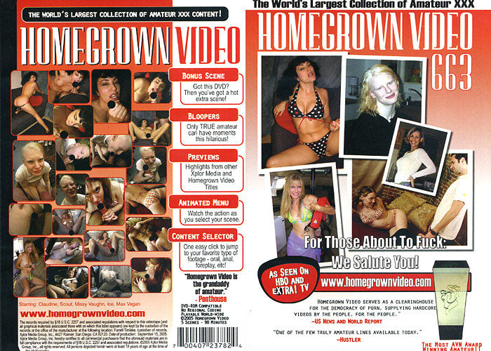 Homegrown Video 663 Homegrown - Amateur Sealed DVD - Active (Means still in stock from the Studio)  - October Special