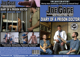Joe Gage Sex Files 22: Diary Of A Prison Doctor Dragon Media - Gay Sealed DVD - Active (Means Still in Stock from the Studio)