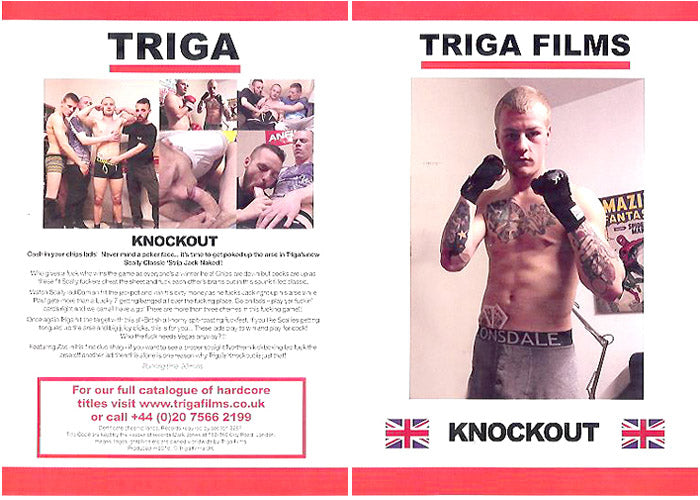 Knockout Triga Films - Gay Factory Sealed DVD - Active