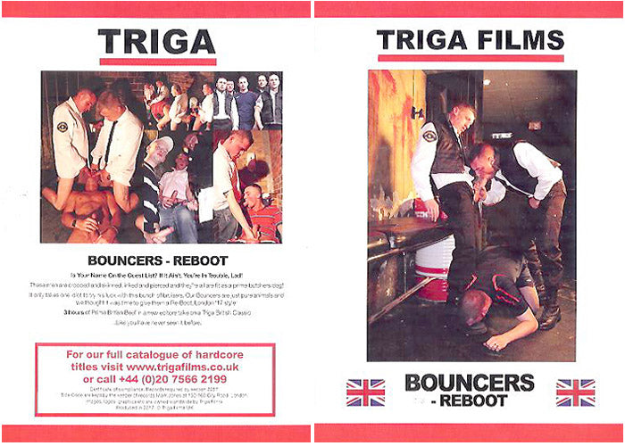Bouncers Reboot Triga Films - Gay Factory Sealed DVD - Active