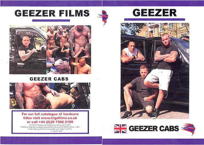 Geezer Cabs Triga Films - Gay Factory Sealed DVD - Active