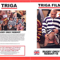 Rugby Orgy Reboot Triga Films - Gay Factory Sealed DVD - Active