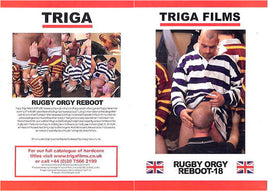 Rugby Orgy Reboot Triga Films - Gay Factory Sealed DVD - Active